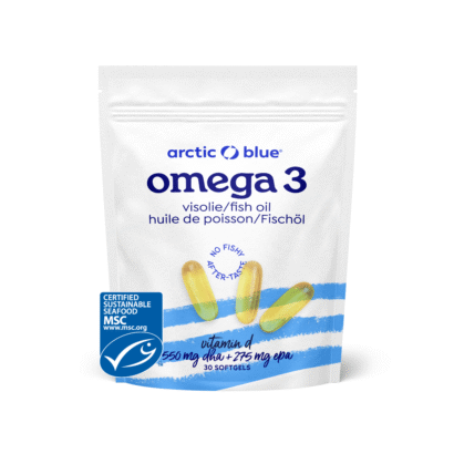 Visolie capsules met Vitamine D3 (groot)